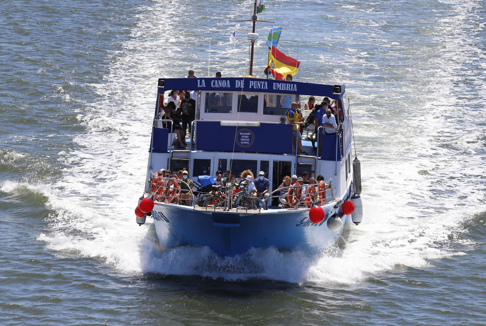 ¿Cuánto cuesta la canoa de Huelva a Punta Umbría?