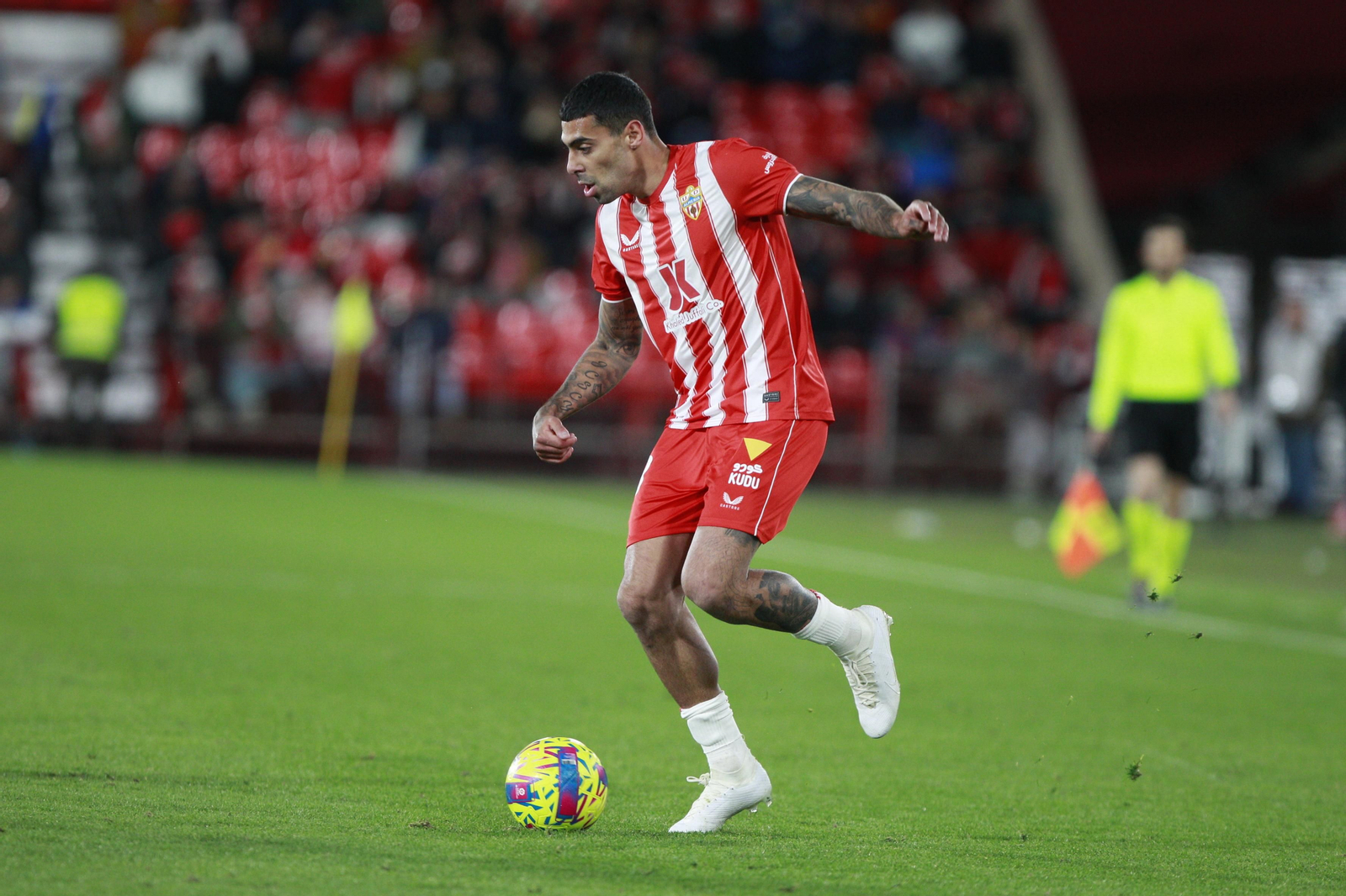 Imágenes del partido U.D. Almería-R.C.D. Espanyol