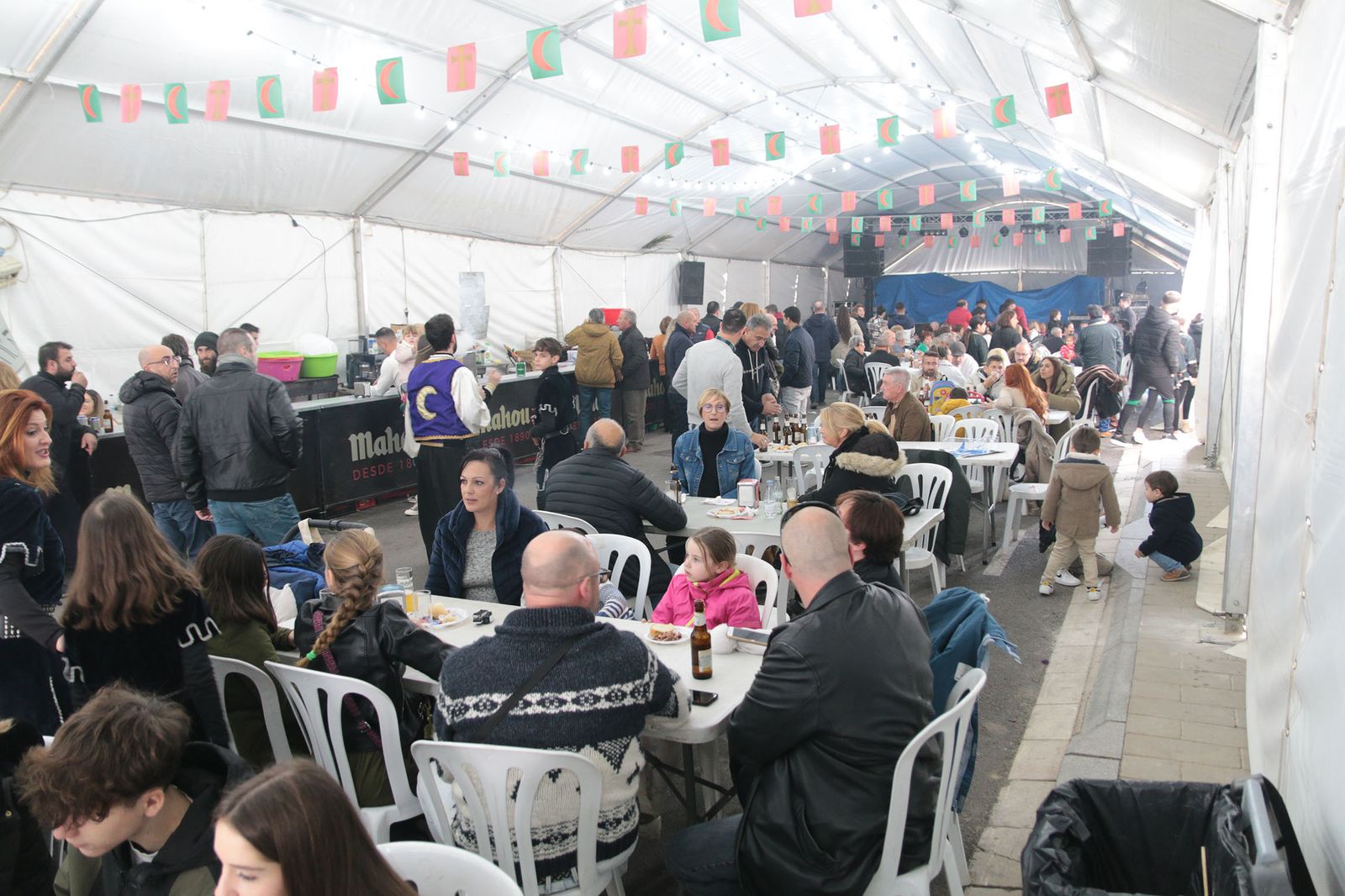 Los Moros y Cristianos de Gérgal se enfrentan en las fiestas de San Sebastián