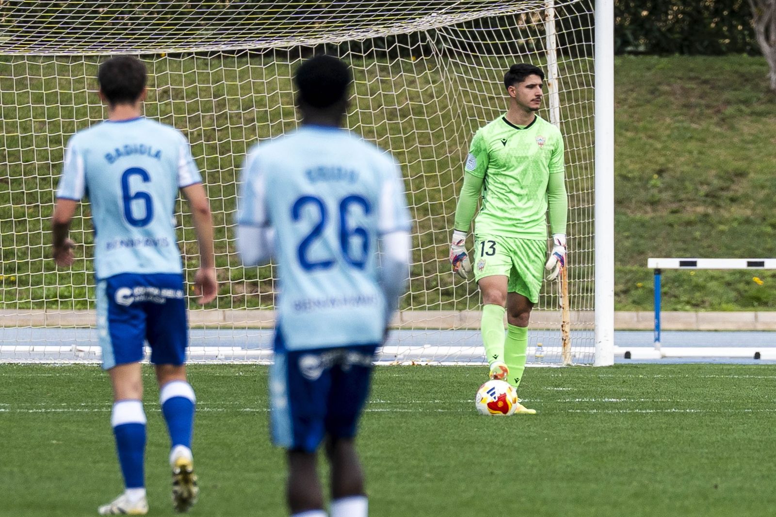 Las imágenes del Almería B y Atlético Malagueño en el Anexo de los Juegos Mediterráneos