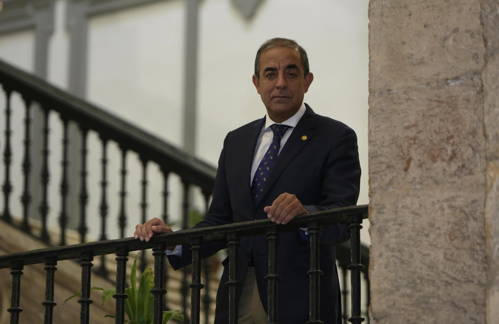 Miguel Ángel Castro, rector de la Universidad de Sevilla.