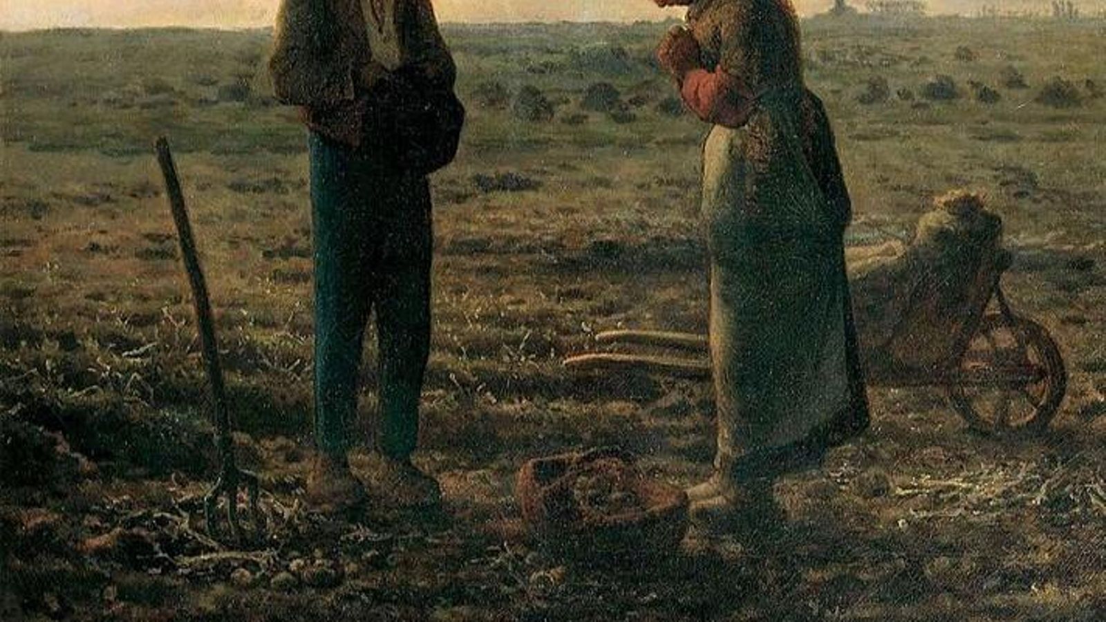 El cesto de patatas del "Ángelus" de Jean-François Millet