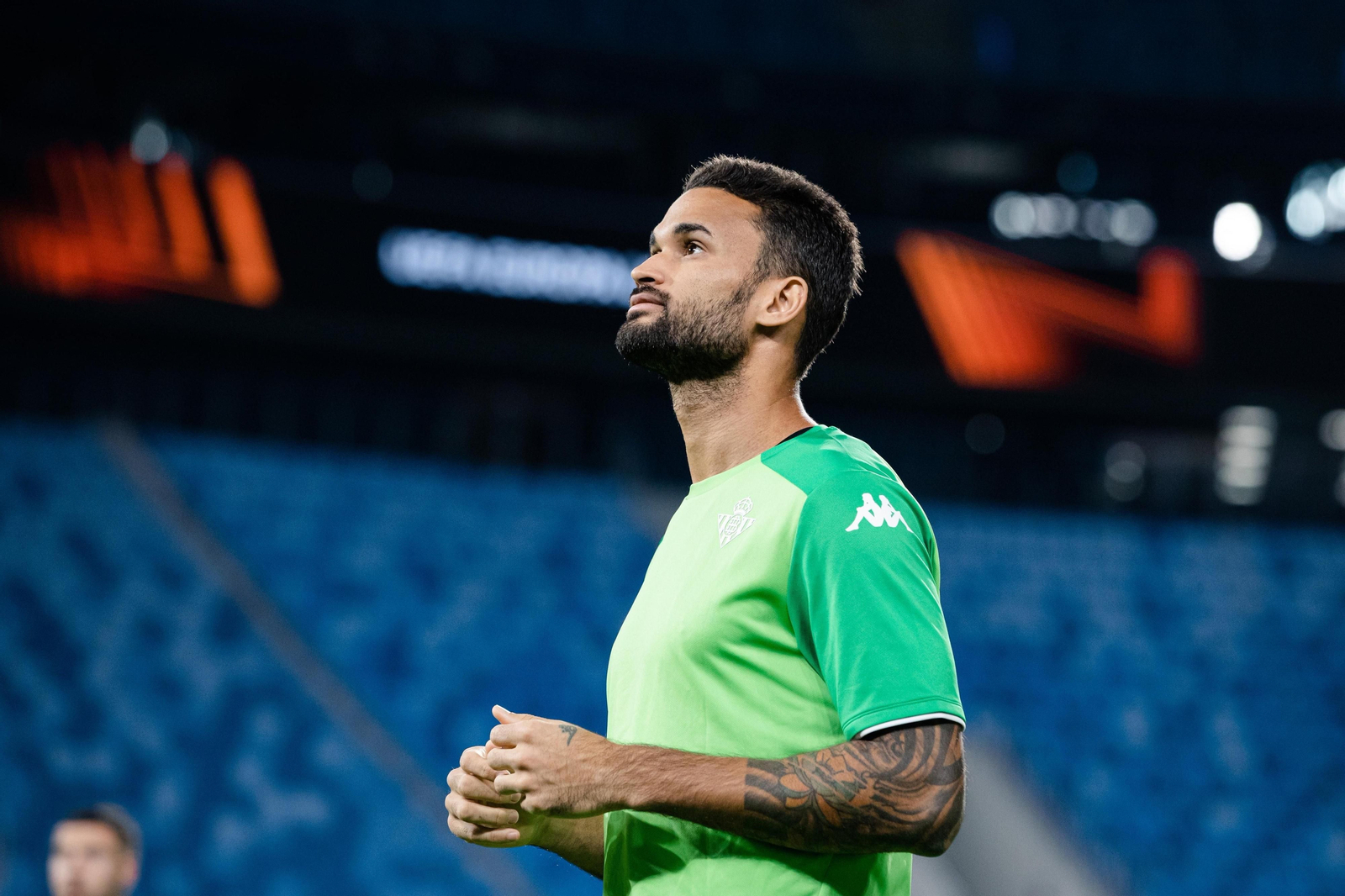 Willian José, en un entrenamiento.