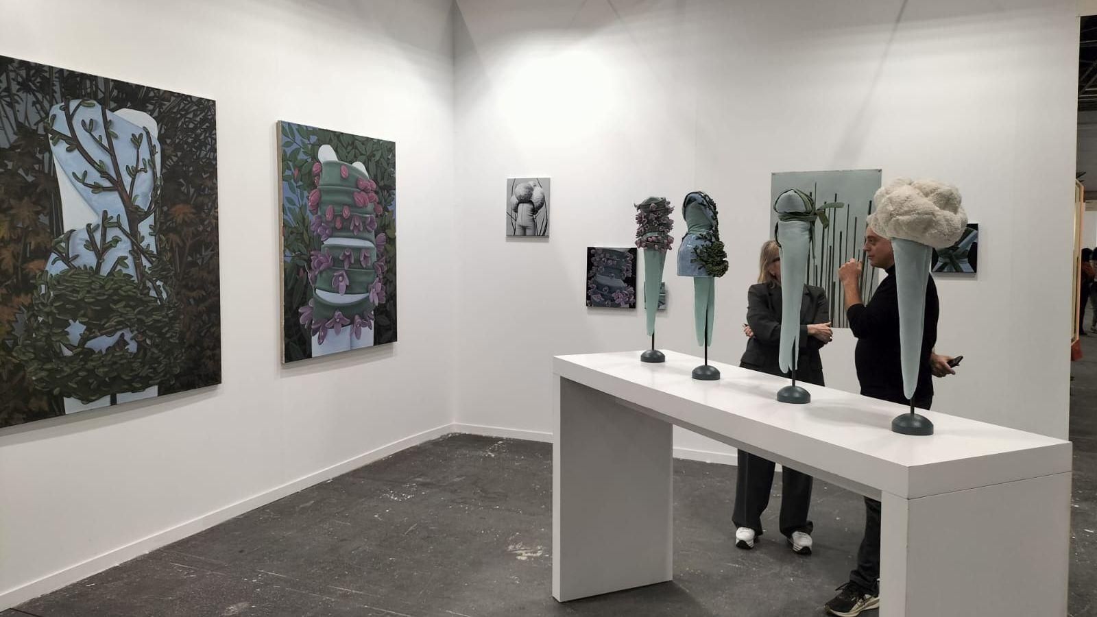 Stand de Isabel Hurley. Stand de Isabel Hurley.