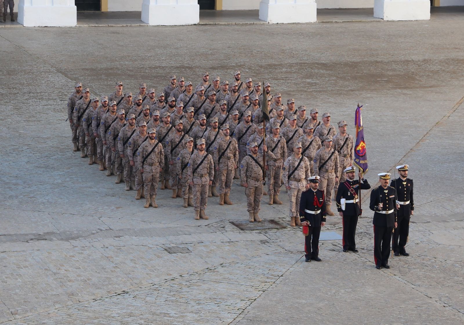 Recibimiento al contingente de Mali en el TEAR