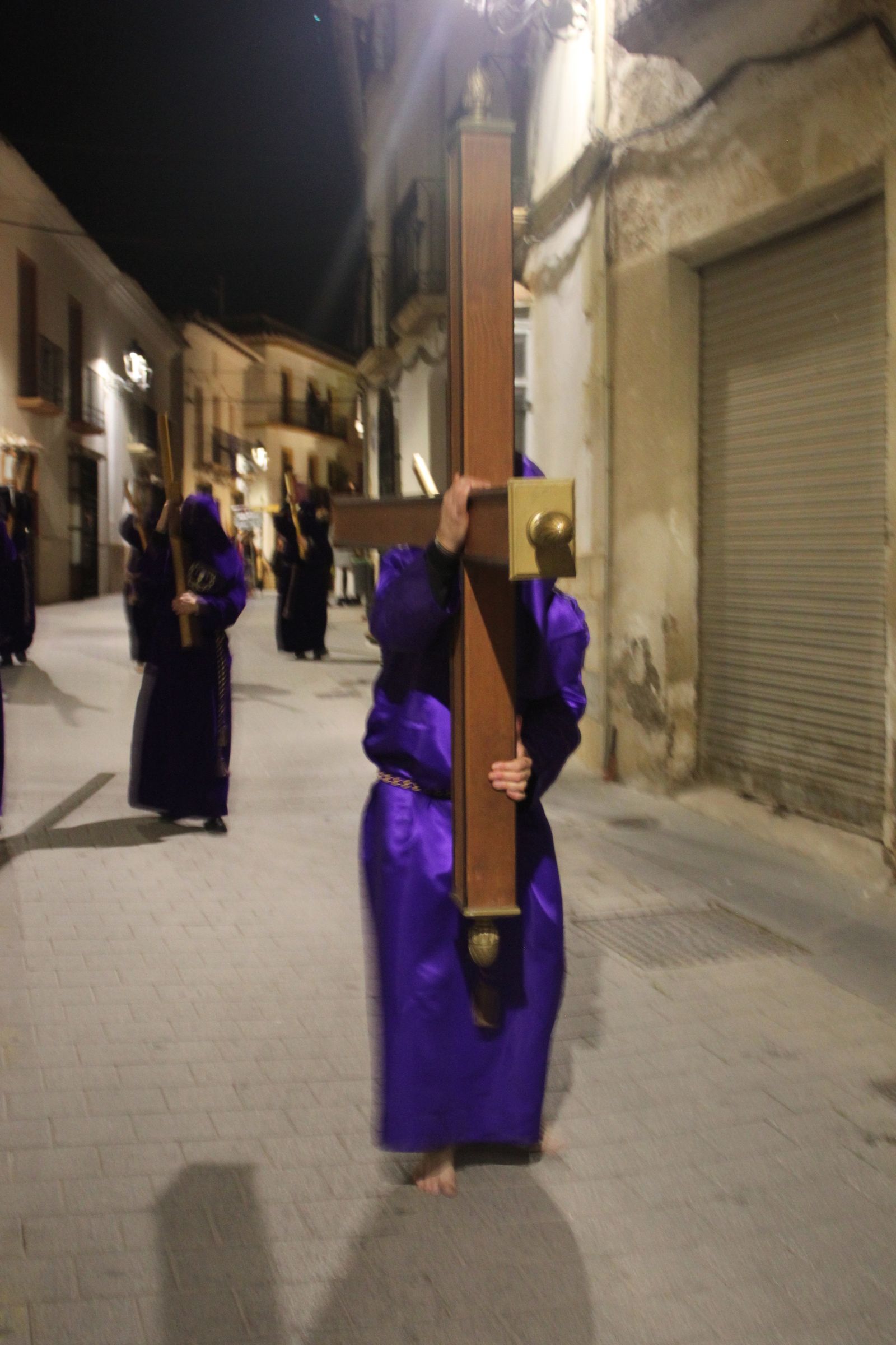 Las imágenes de las procesiones del Jueves Santo en Vélez Rubio