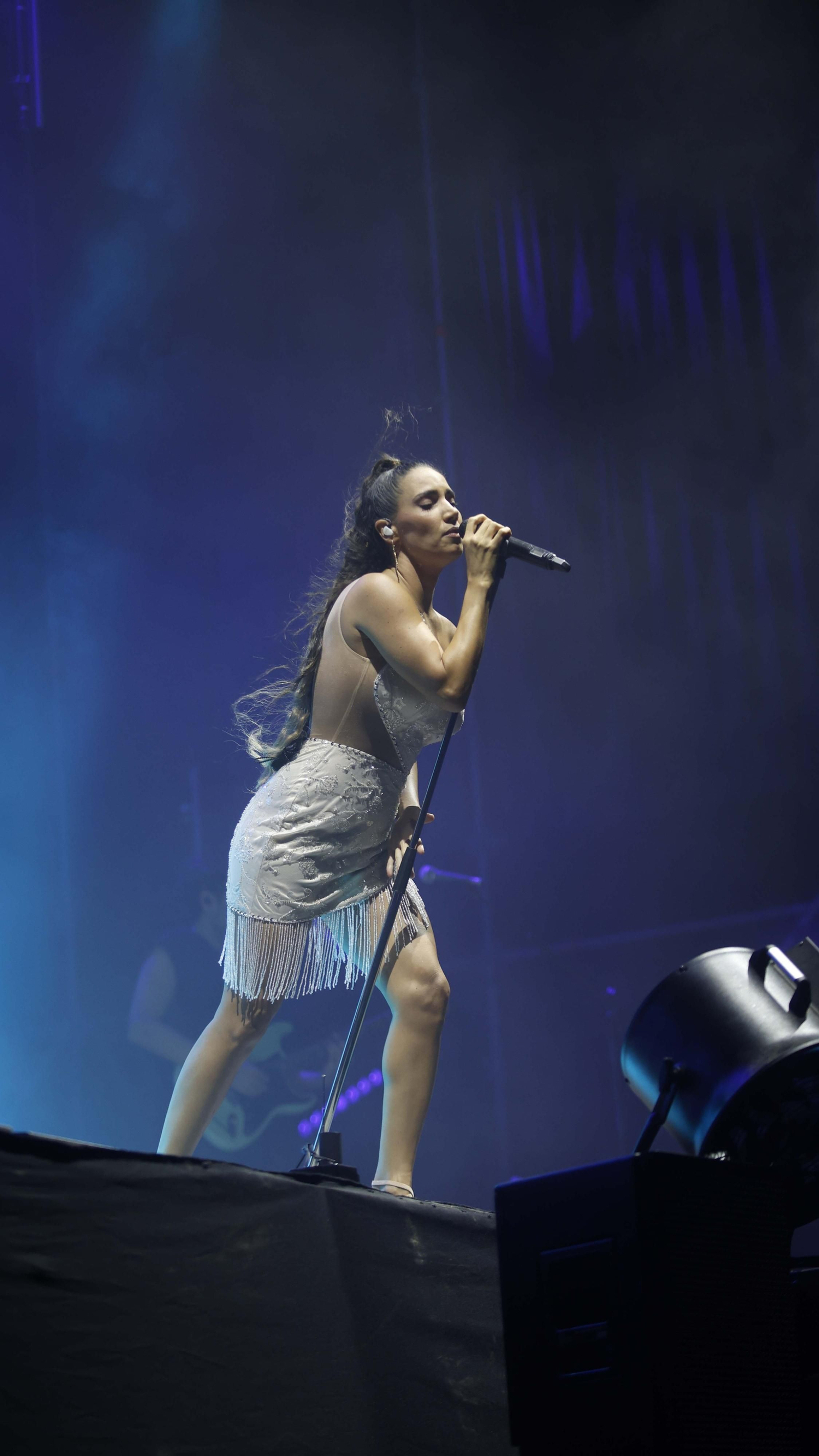 Las fotos del concierto de India Martínez en la plaza de toros de Algeciras