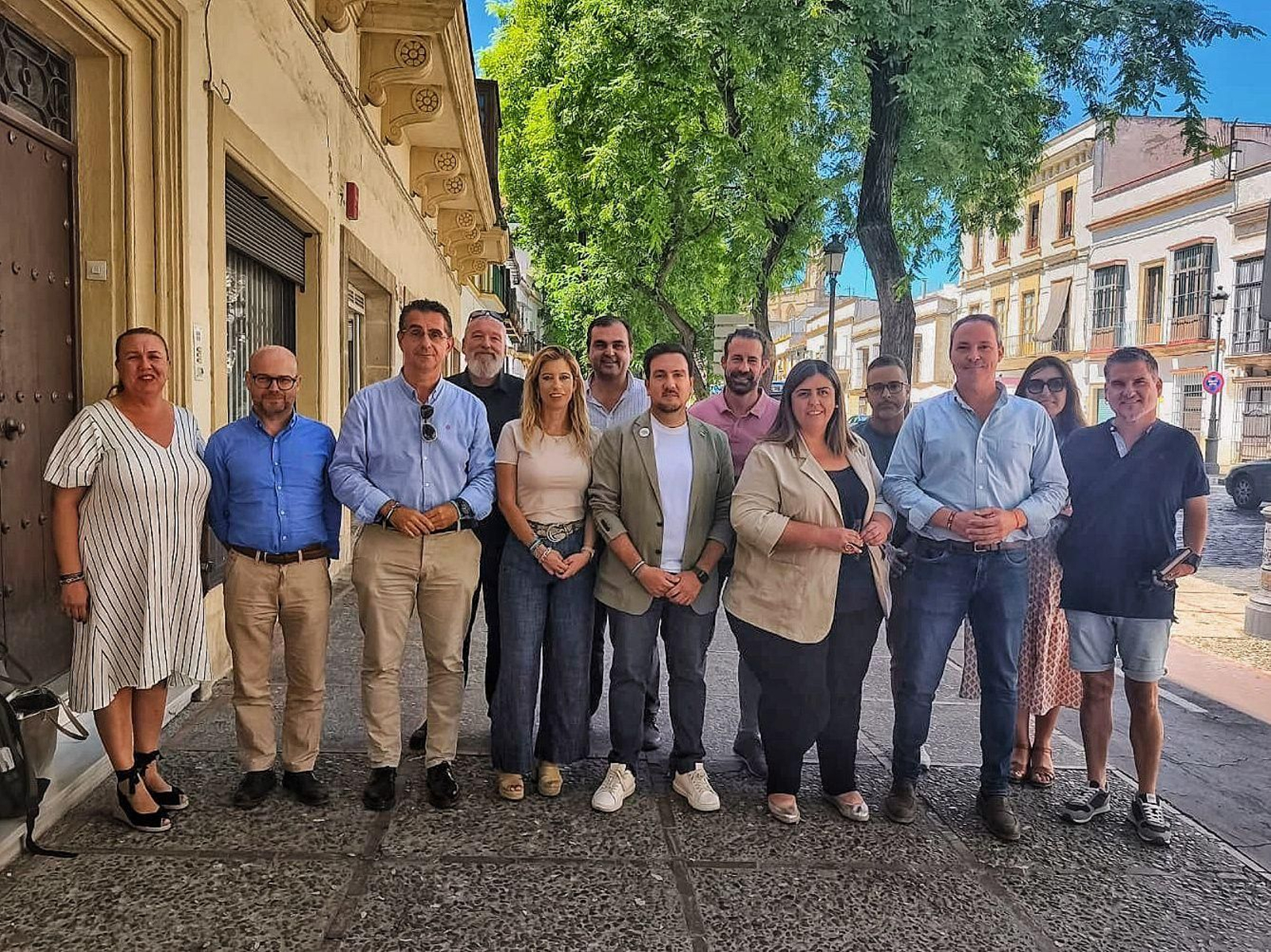 Los miembros de la dirección de AxSí.
