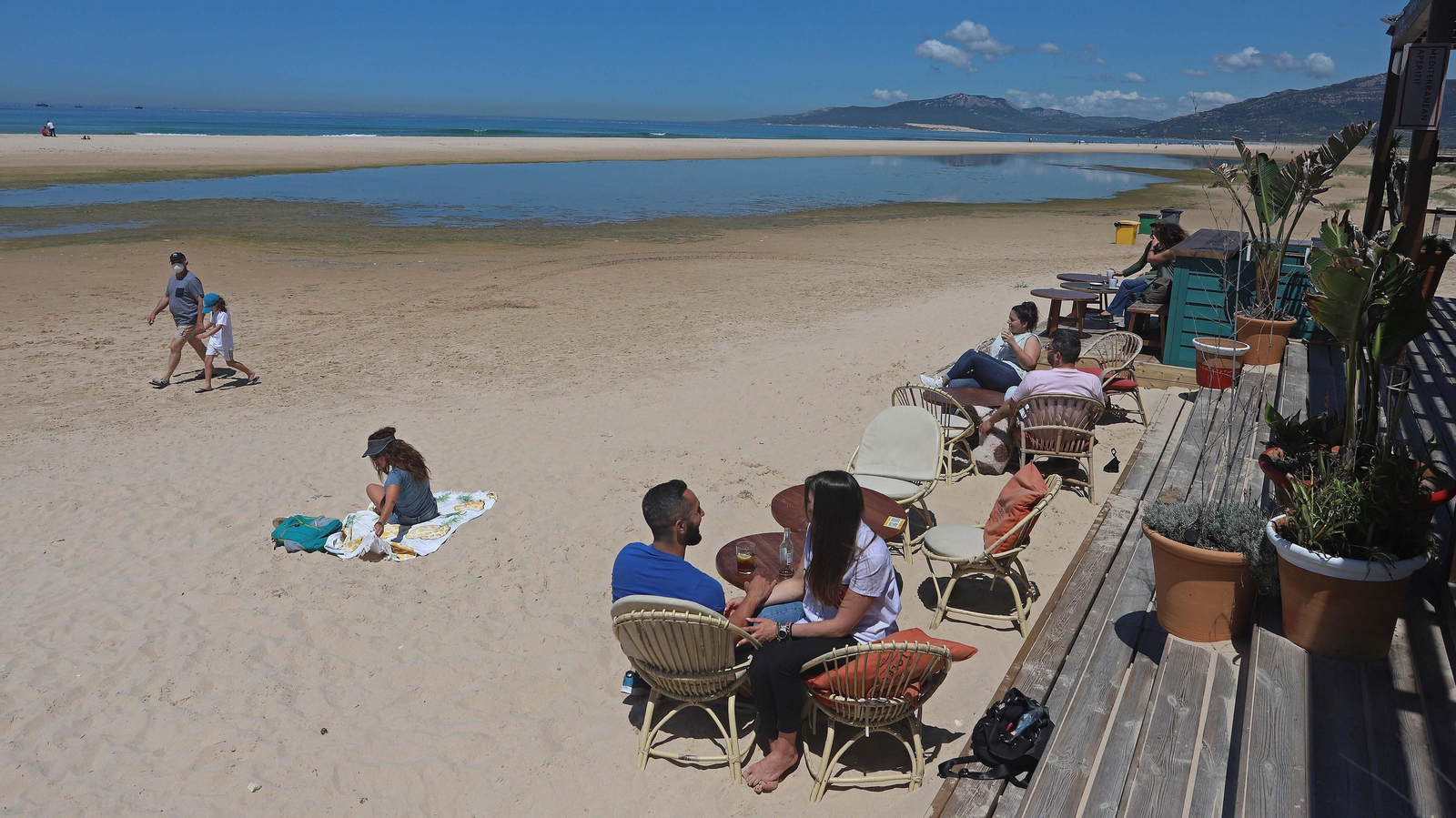 Fase 1 en las playas de Tarifa