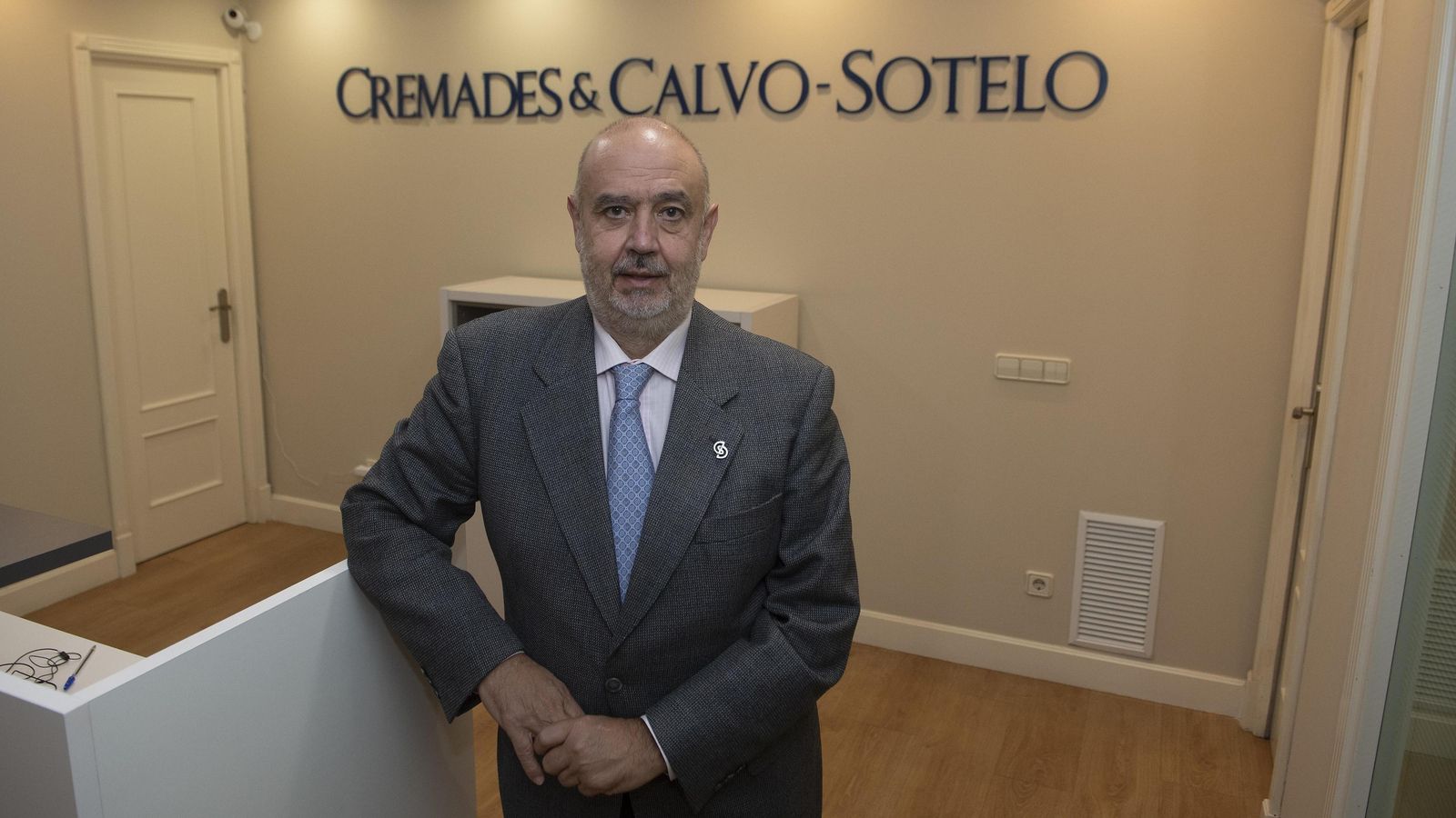 Carrascosa en el despacho donde trabaja actualmente como asesor de infraestructuras.