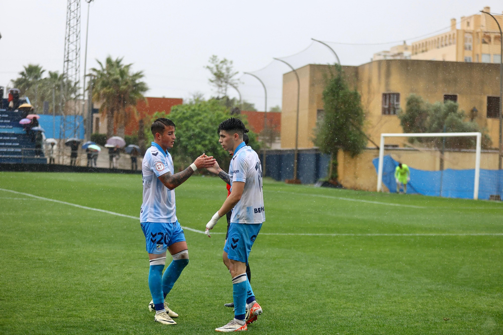Loren Juarros, presente en el triunfo del Atlético Malagueño ante el Málaga City