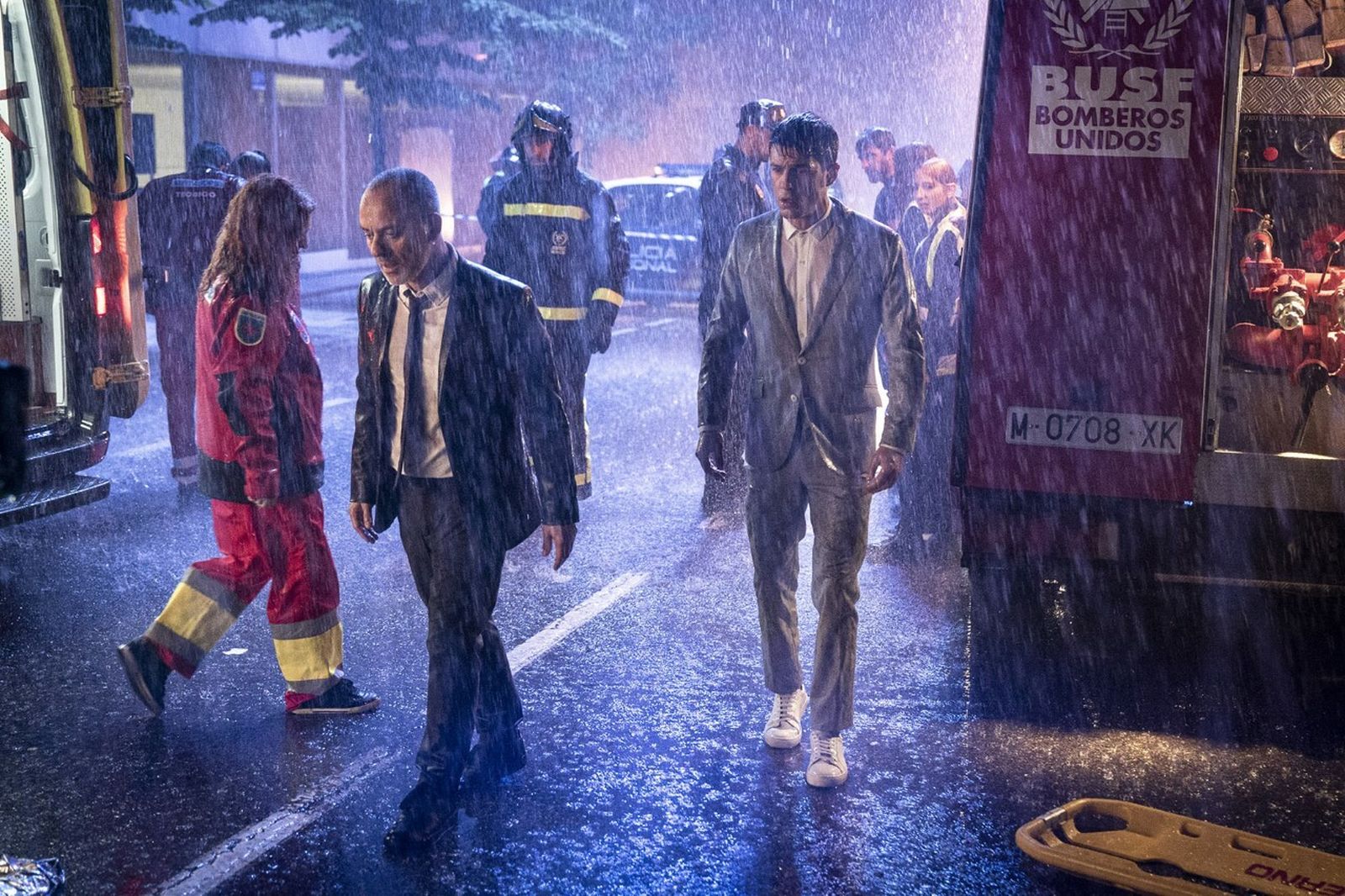 Javier Gutiérrez y Alejo Sauras en 'Estoy vivo'