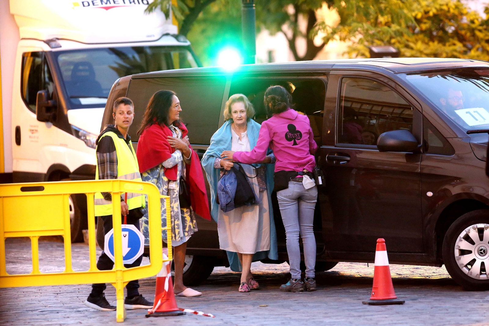 Rodaje The Crown en Jerez