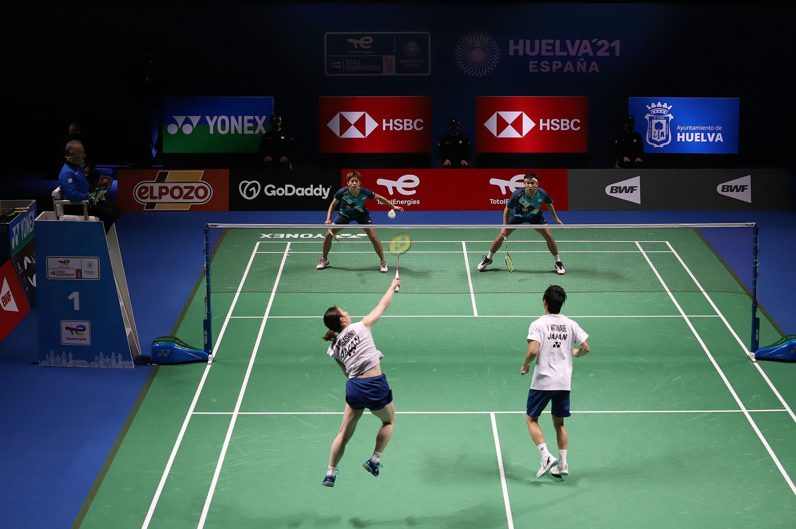 Huelva 2021: Final doble mixto WATANABE,HIGASHINO -PUAVARANUKRO,TAERATTANACHA