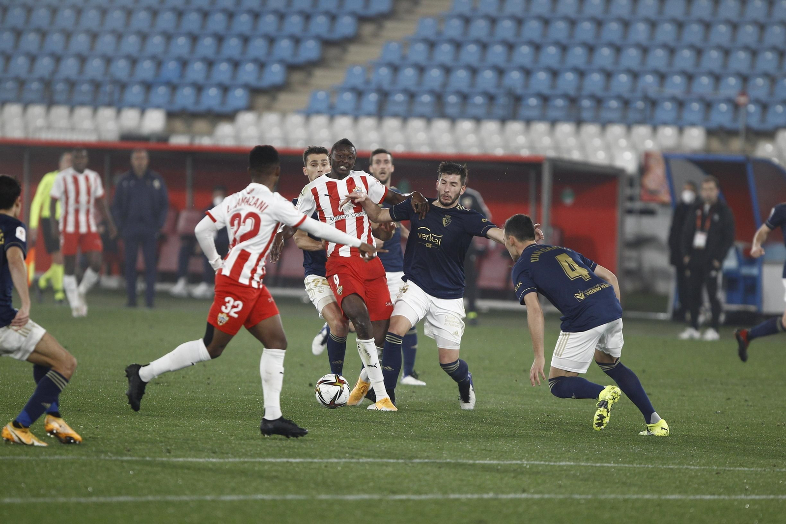 Fotogalería U.D. Almería-C.A. Osasuna. Copa del Rey