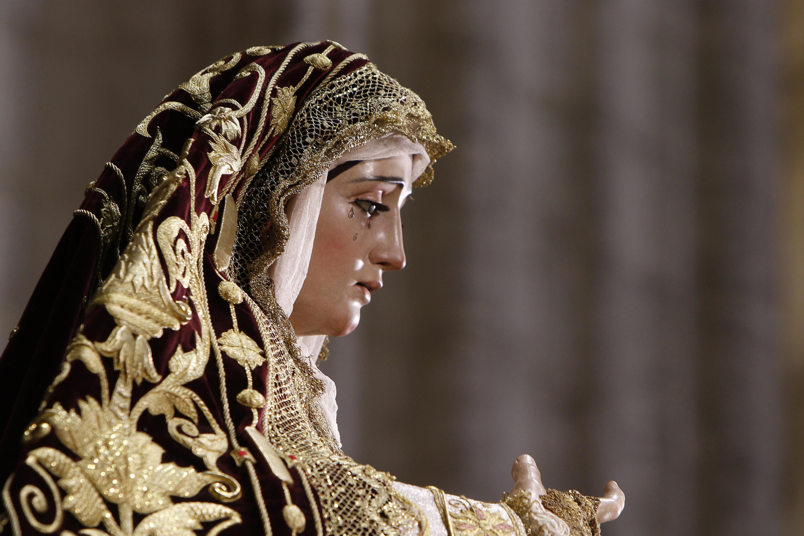 Imágenes de la Coronación de la Virgen de al Victoria y de su regreso a tu templo