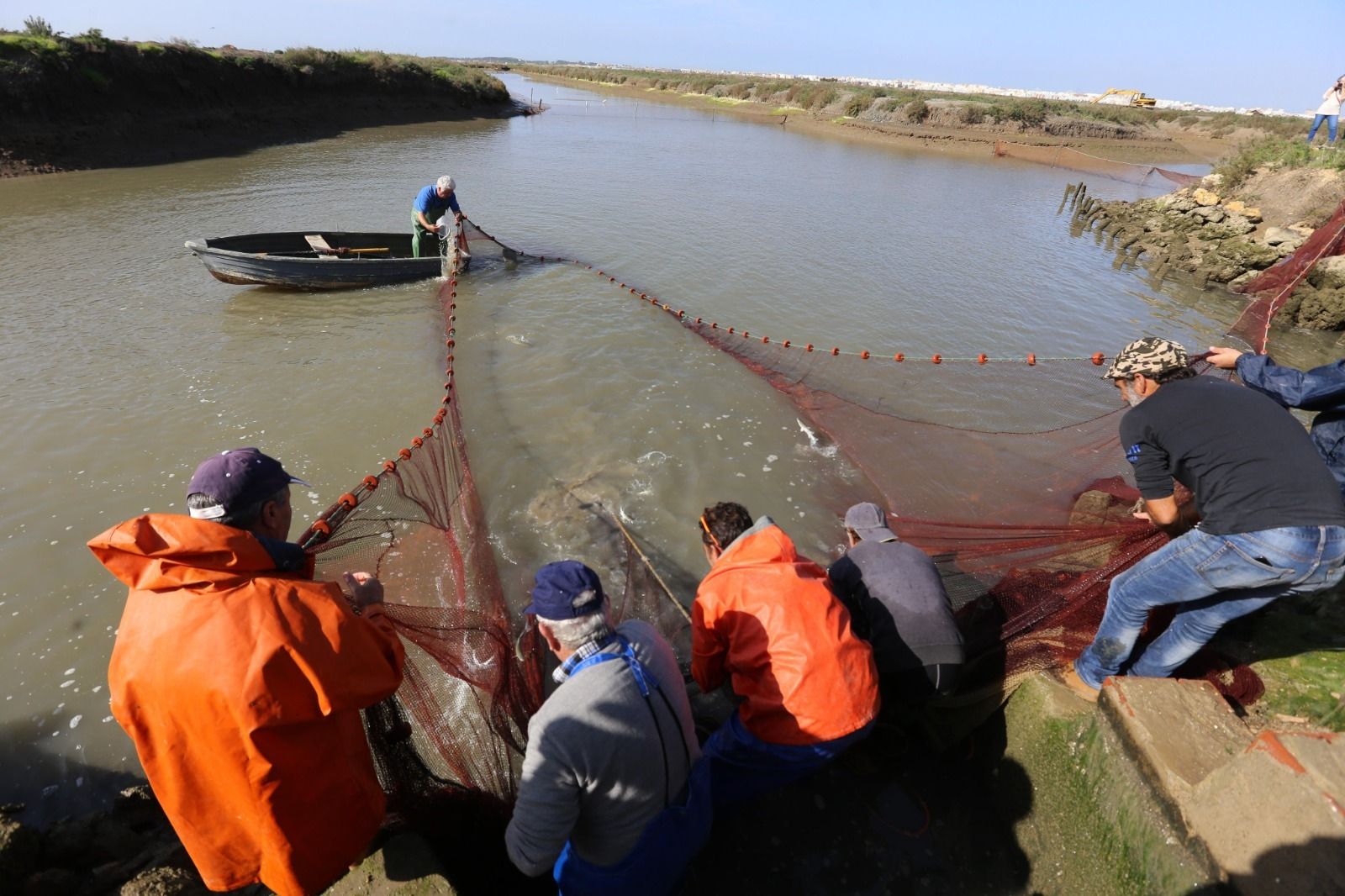 Imagen de archivo de un despesque en Chiclana