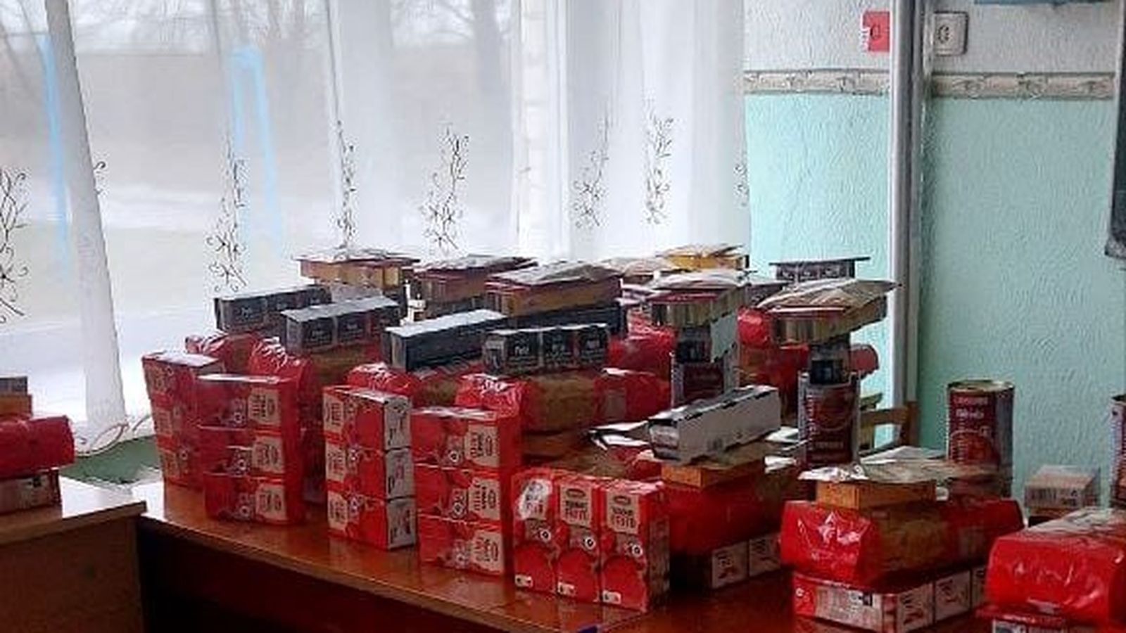 Alimentos para Bielorrusia y Ucrania.