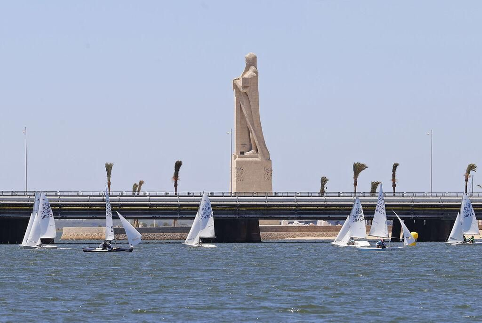 Final de la Copa de Andalucía de Snipe en Huelva.