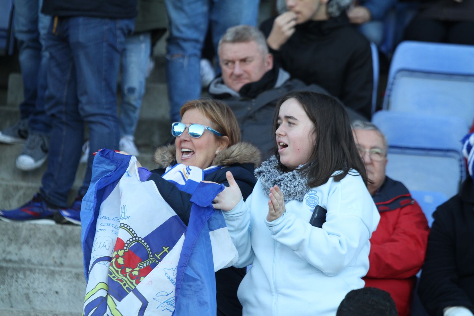 Imágenes del partido entre el Recreativo de Huelva y Jumilla