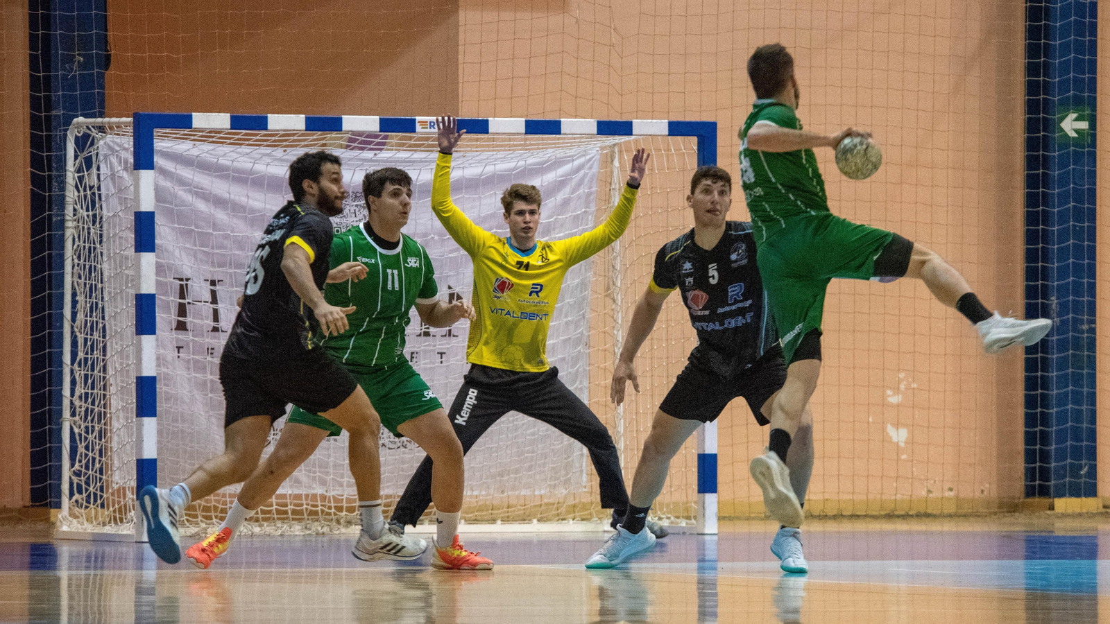 Las fos del BM Ciudad de Algeciras -BM Safa Madrid