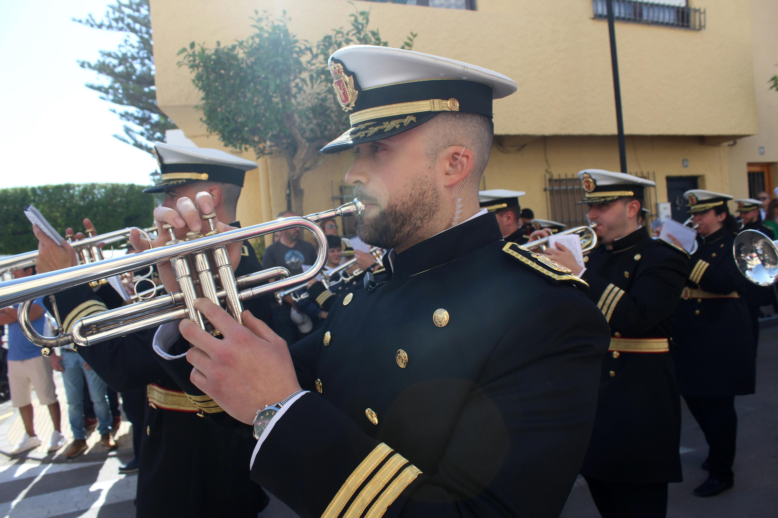 Las imágenes de la Subida de Jesús y la procesión del Viernes Santo por la mañana en Vera