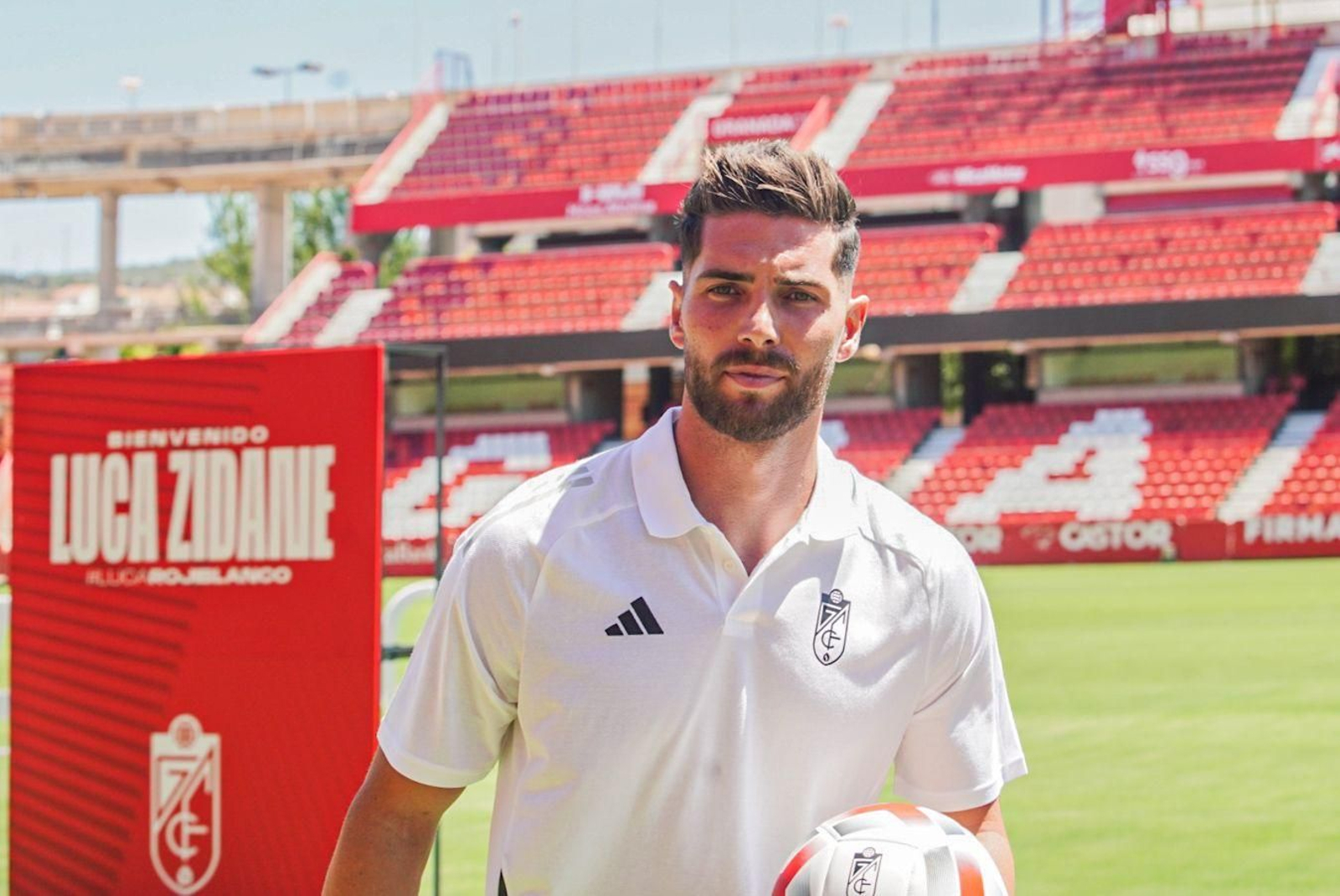 Así fue la presentación de Luca Zidane como nuevo jugador del Granada CF