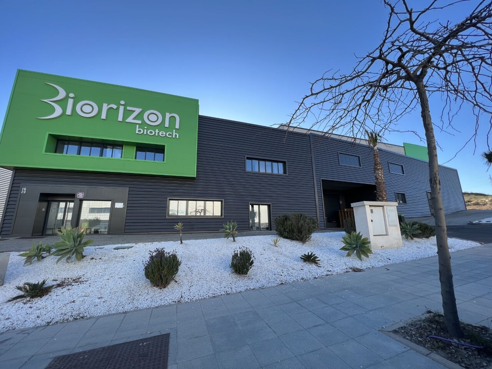 Instalaciones de Biorizon Biotech en el Parque Científico-Tecnológico en la provincia de Almería.