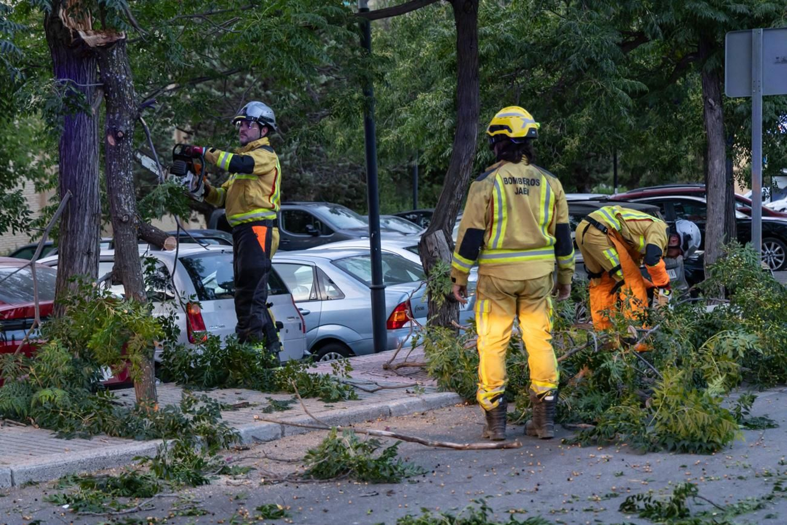 Un día junto a los bomberos de Jaén