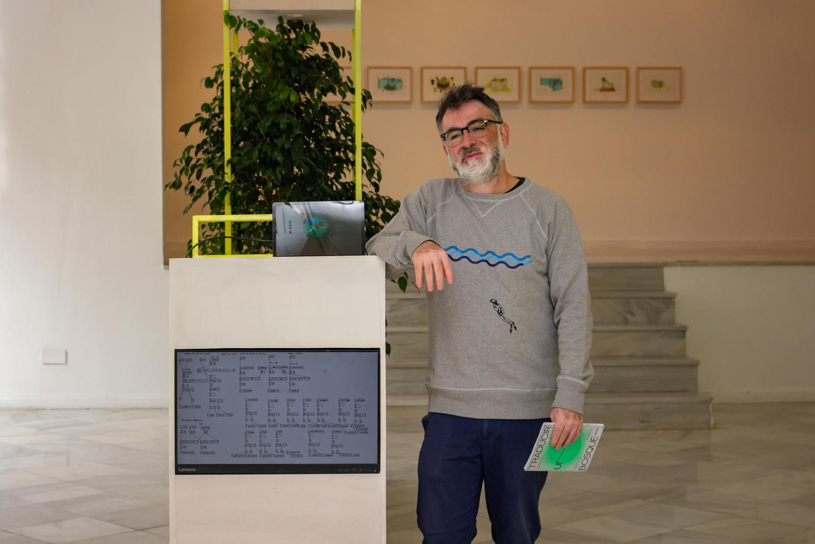 El viaje de lo vegetal a lo humano de Santiago Morilla