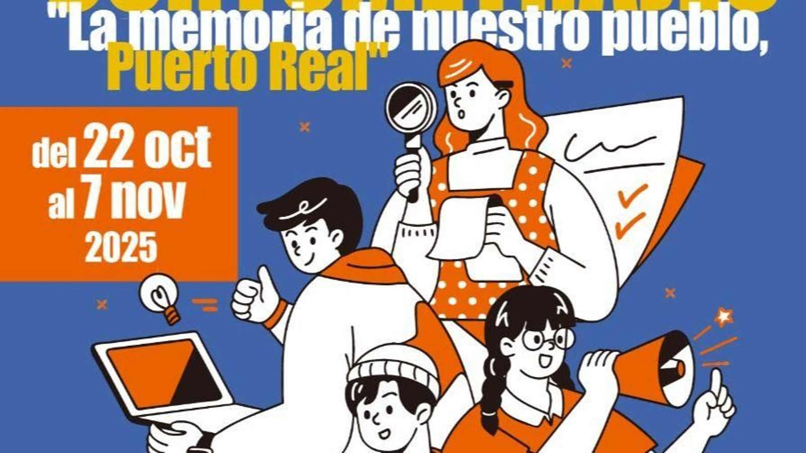 Imagen del cartel anunciador del taller
