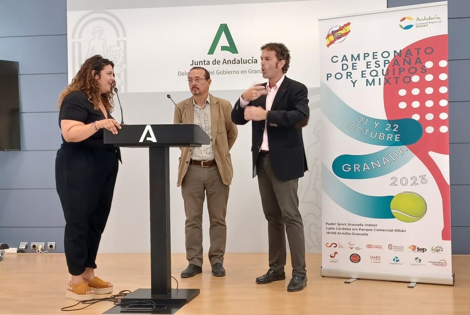 Momento de la presentación del evento.