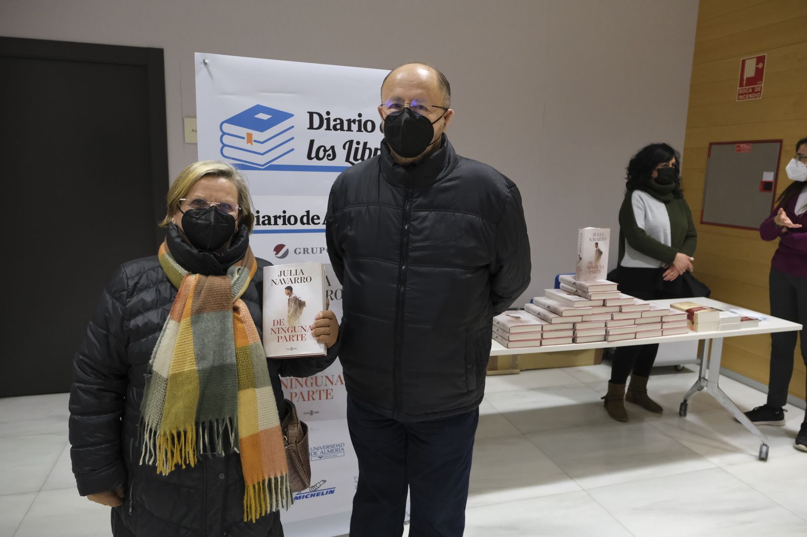 Fotogalería Diario de los Libros, con Julia Navarro. Almería
