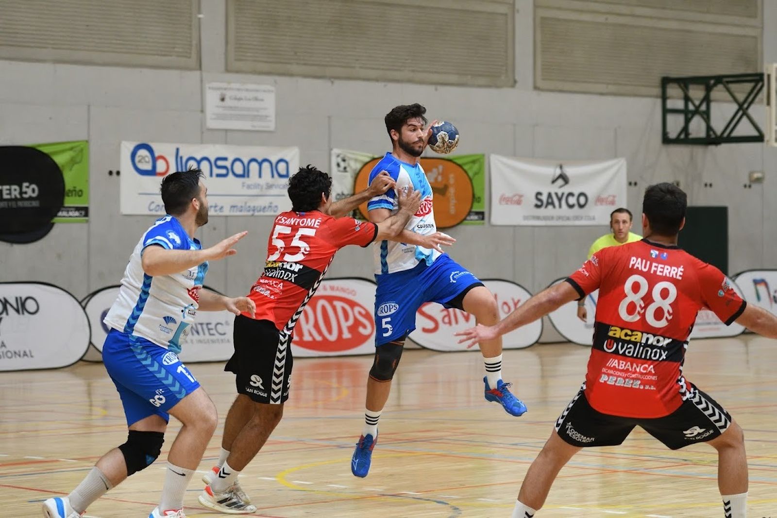 Un partido del Trops Málaga en casa en esta temporada.