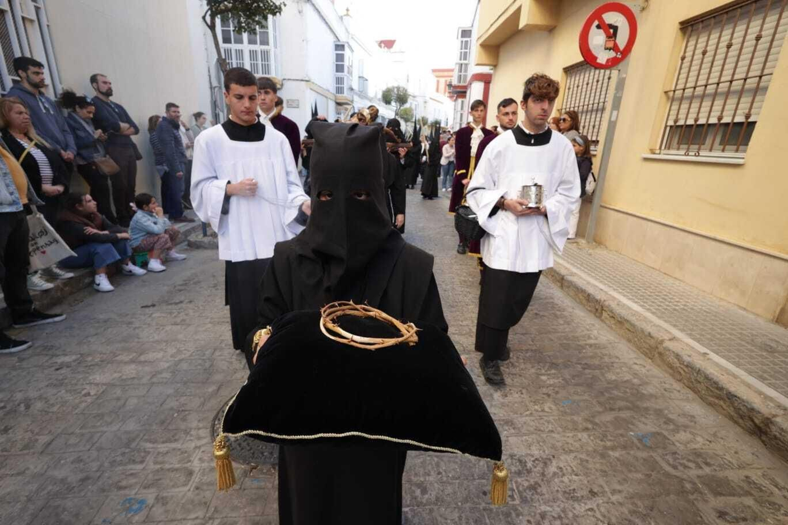 Miércoles Santo en San Fernando: las imágenes de los Servitas