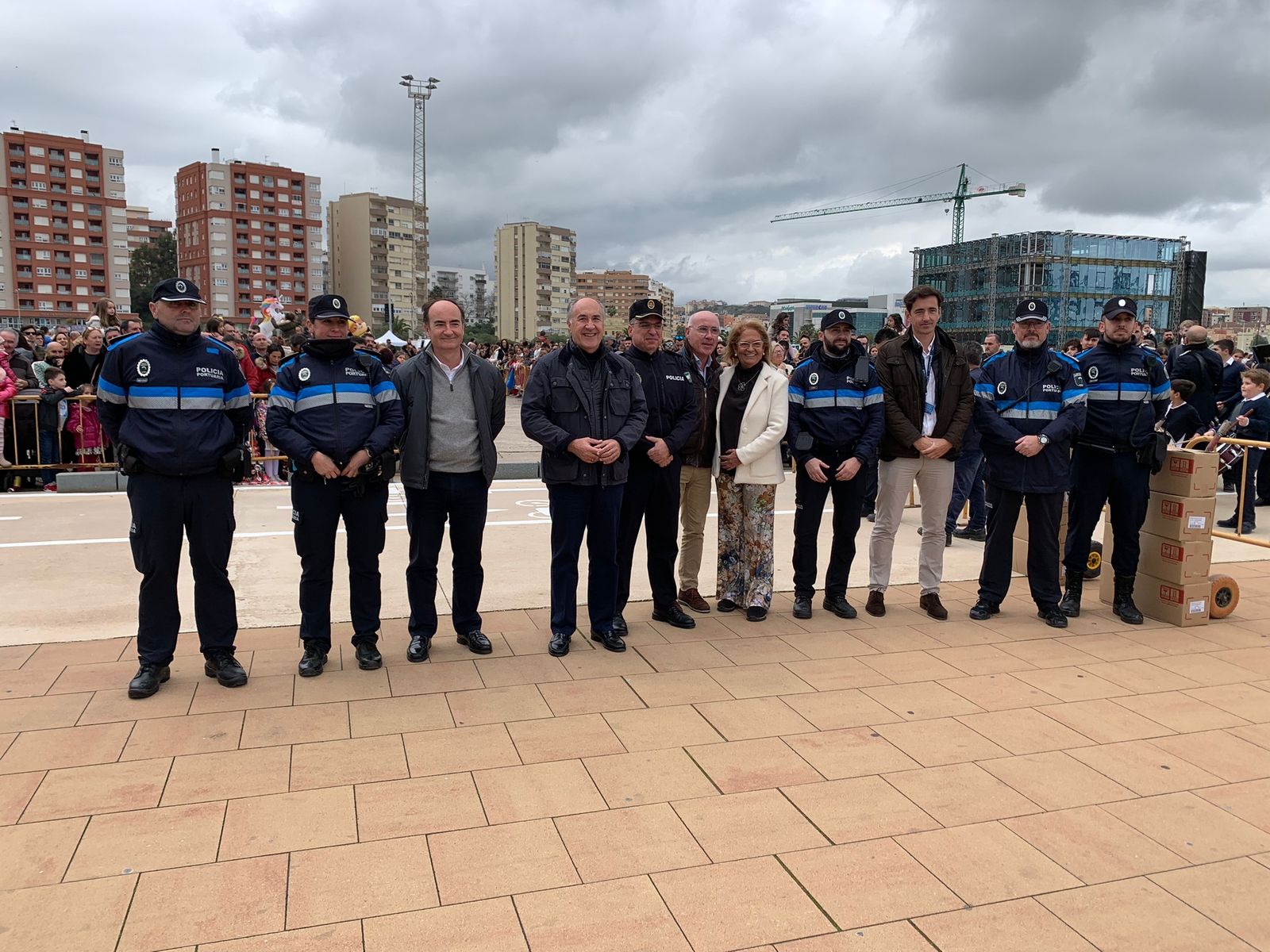 Fotos del arrastre de latas en Algeciras