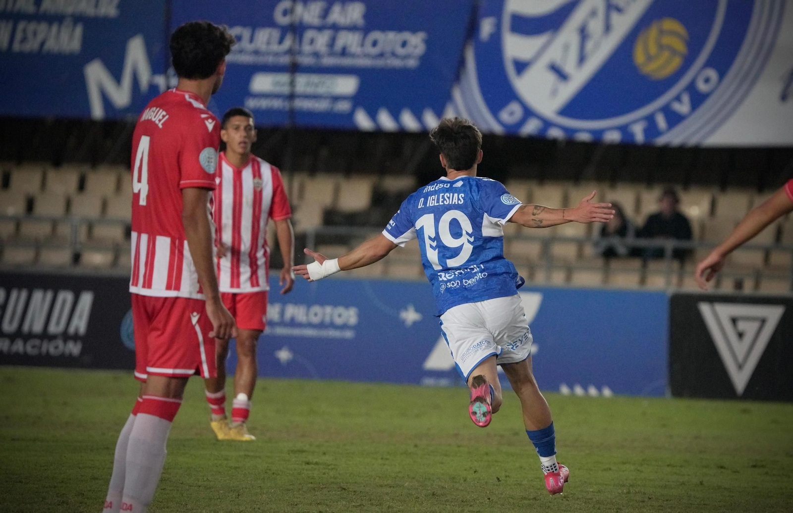 Diego Iglesias celebra el tanto del empate. Diego Iglesias celebra el tanto del empate.
