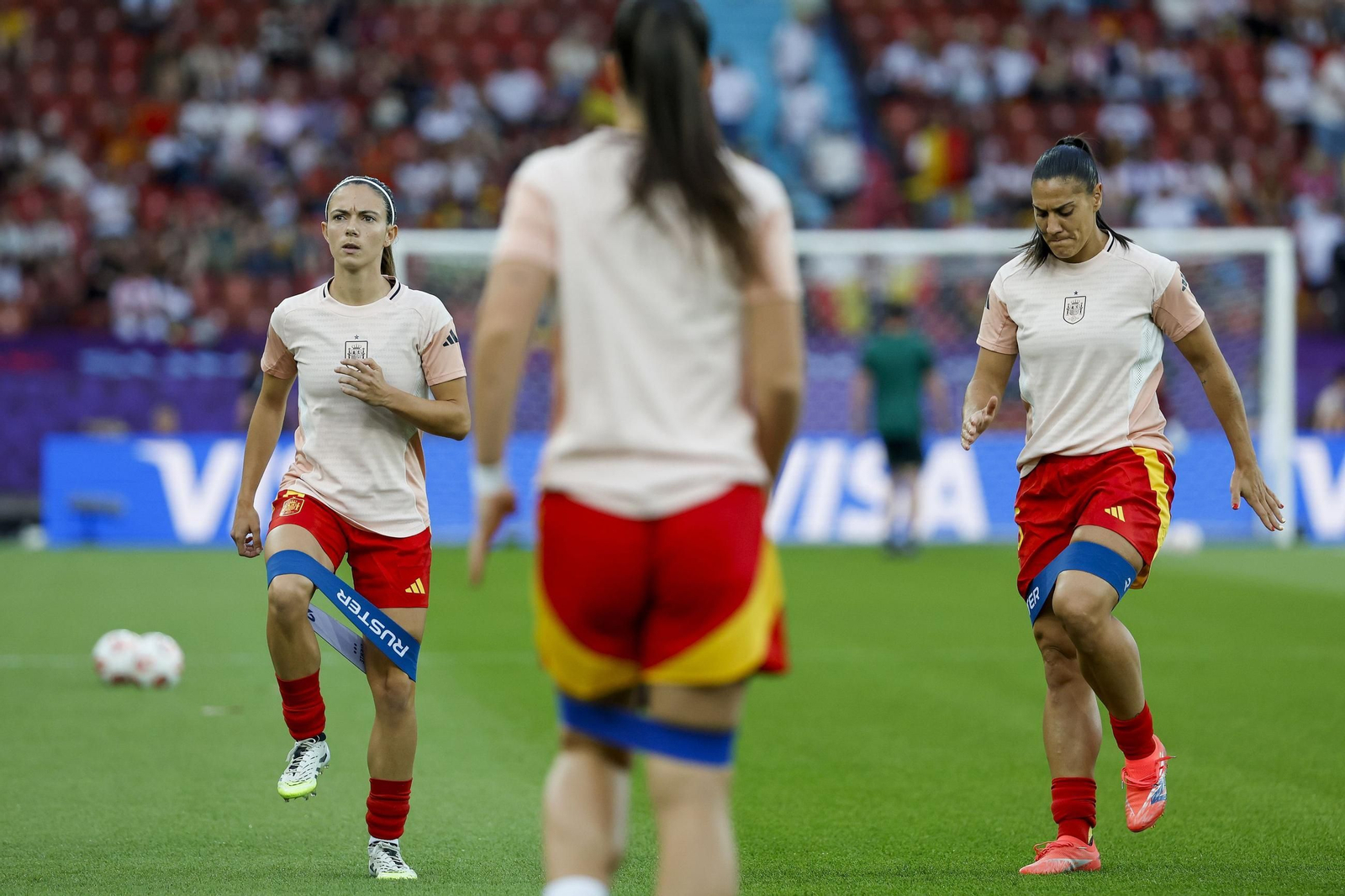 Las mejores imágenes de la semifinal Alemania - España de la Eurocopa femenina