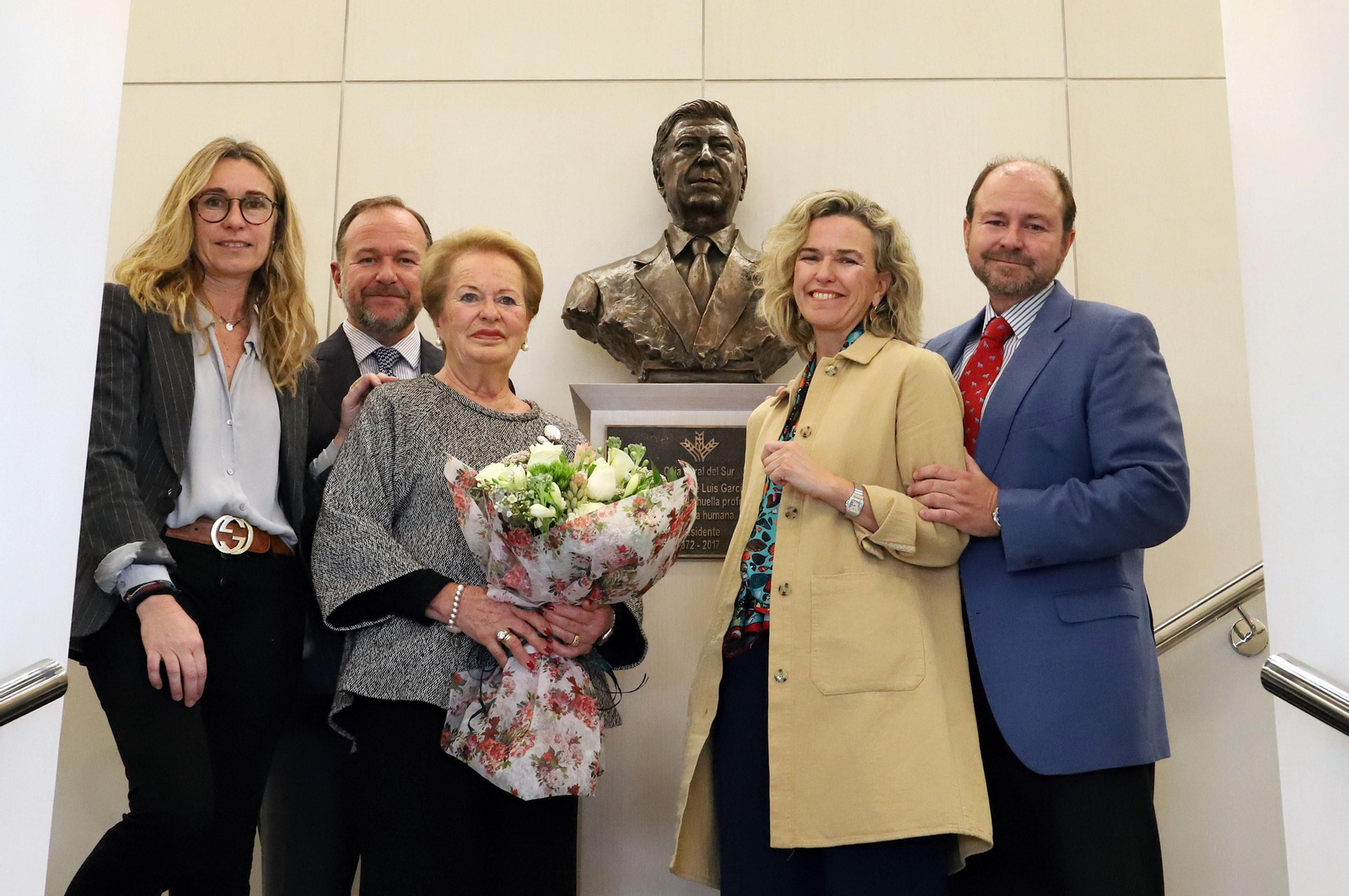Acto homenaje a Don José Luis García Palacios en la Caja Rural del Sur, en imágenes
