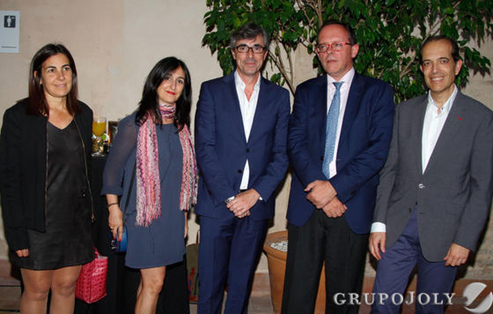 María Jesús Almazor, Cristina Eguskiza, Leopoldo Balmori, Felipe Granados y Juan Carlos Muñoz. / Fotos: Juan Carlos Muñoz y Victoria Hidalgo