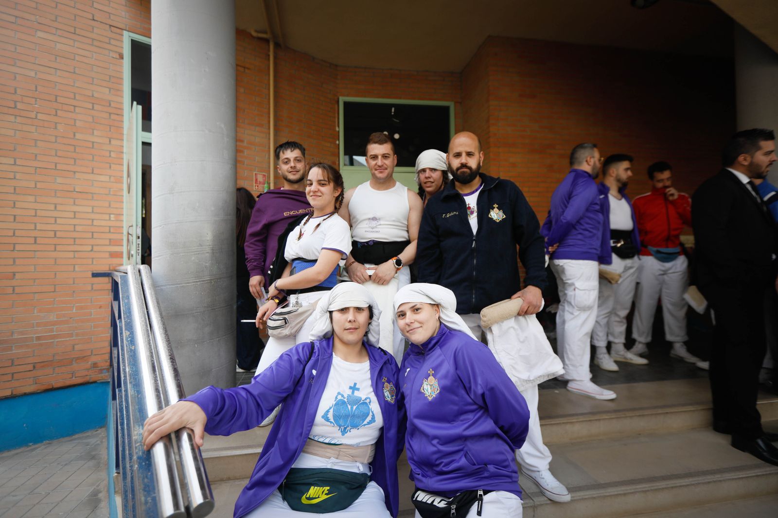 La procesión del Encuentro, en imágenes