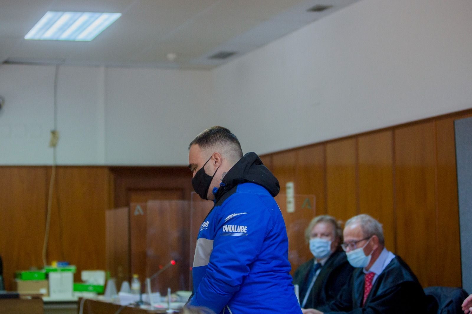 El Perniles durante la celebración del juicio con jurado.