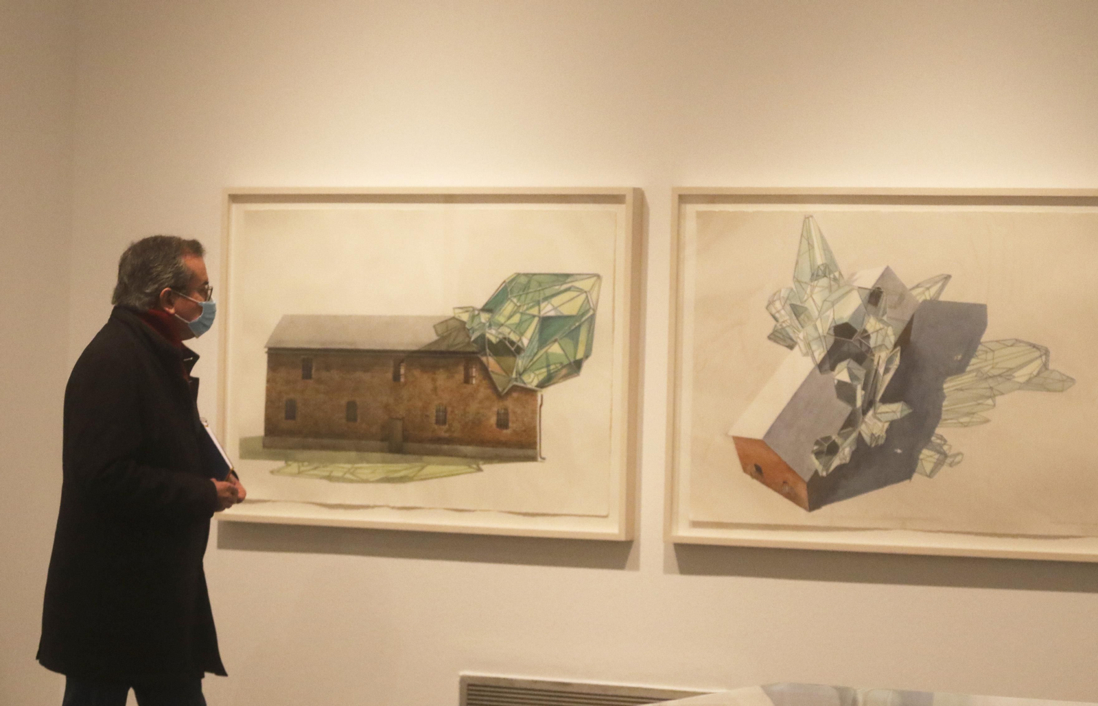 Fotografías de la exposición de arte contemporáneo 'Ruta abierta. Colección del CAC Málaga'