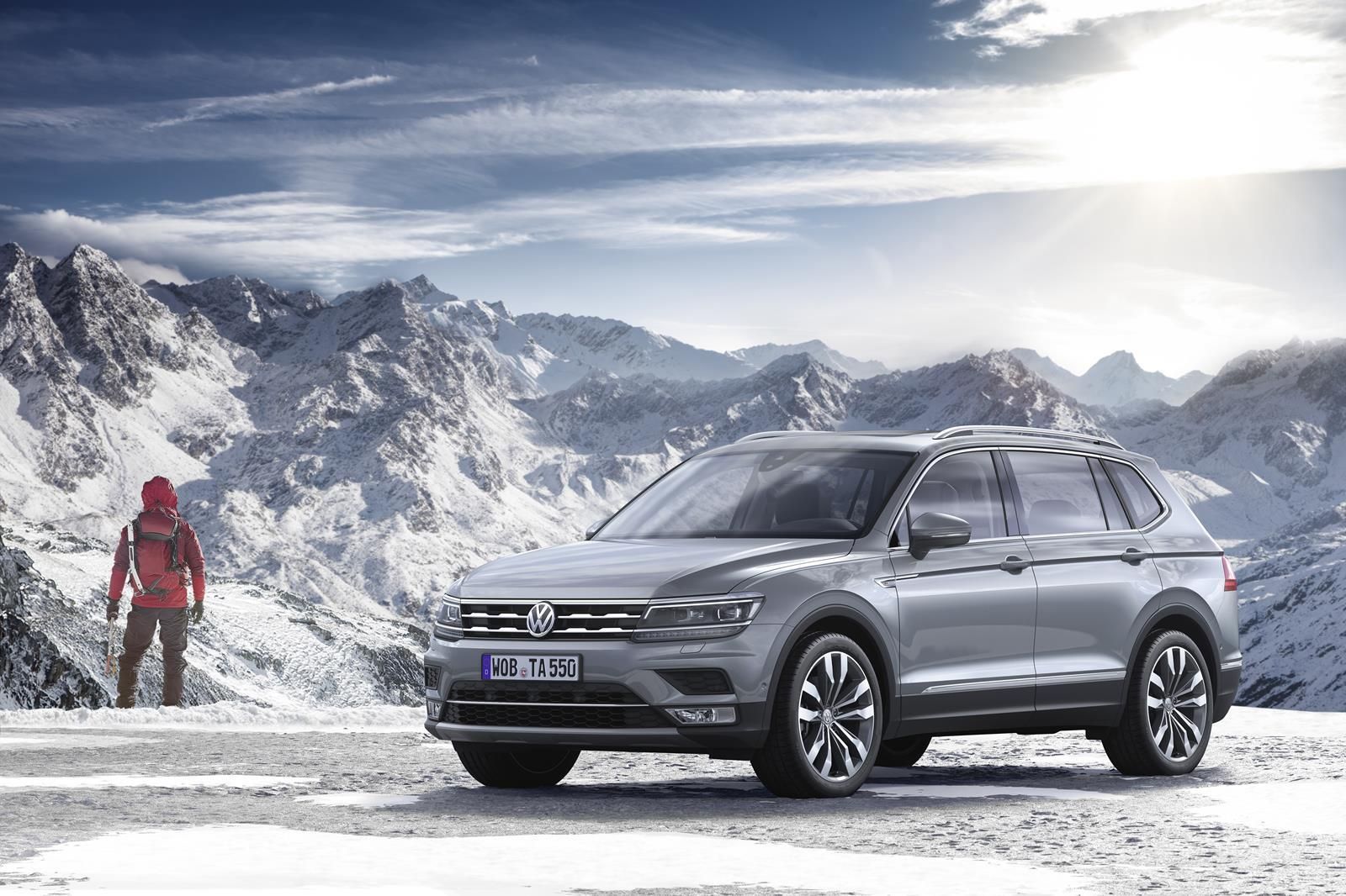 Volkswagen presenta el Tiguan de siete plazas.