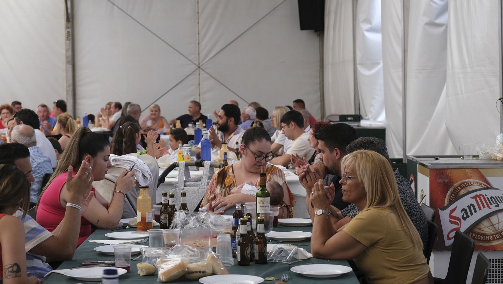 Imágenes de la comida anual de la CUCN, en Níjar