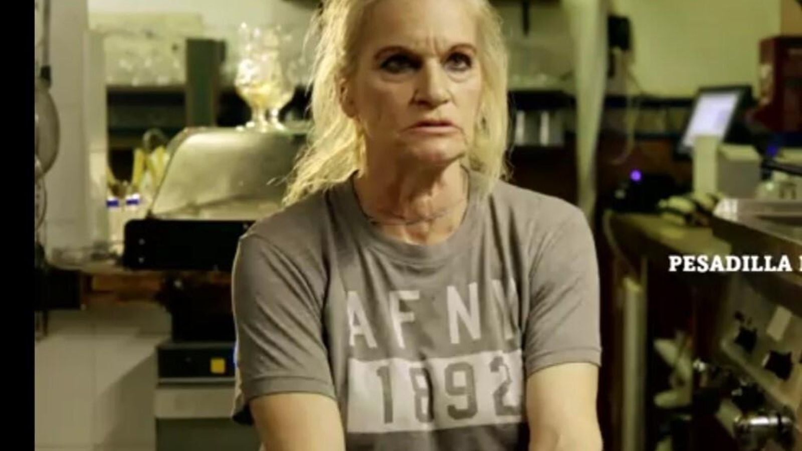 La madre del propietario de El Callejón, de Algeciras