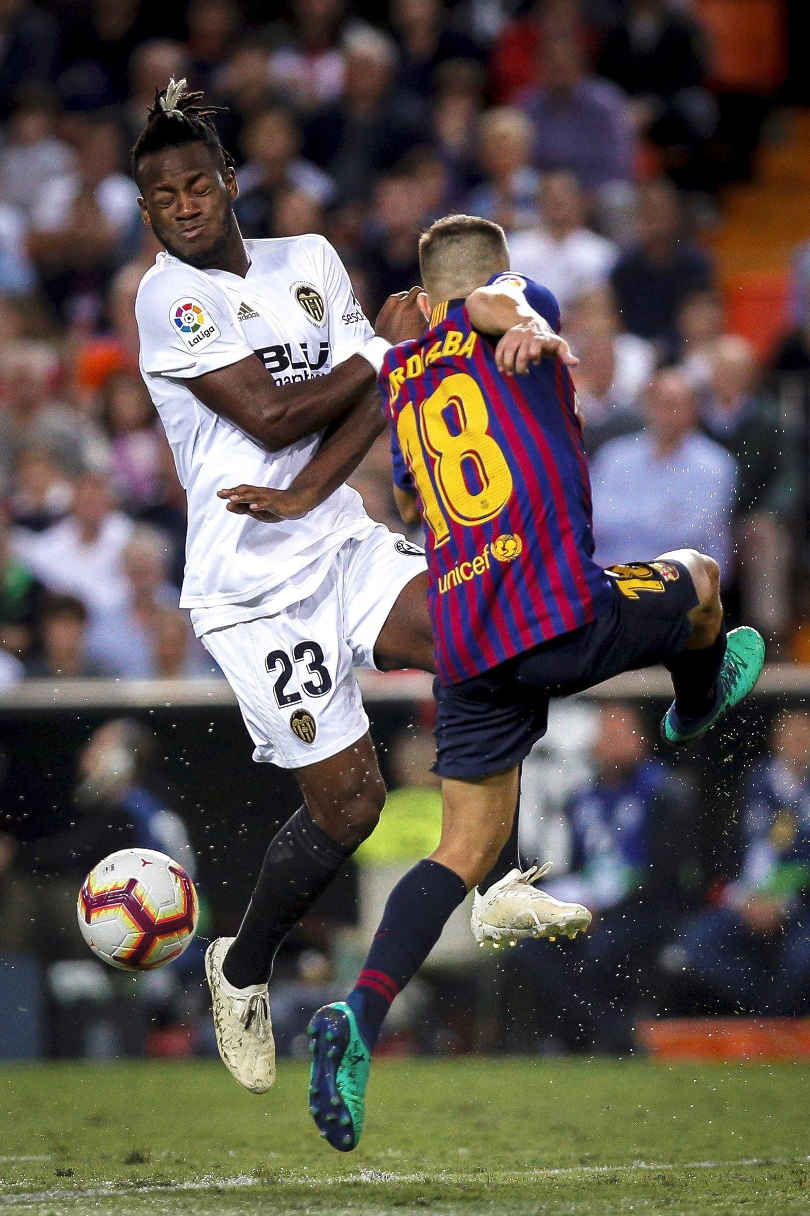 Las imágenes del Valencia-Barcelona