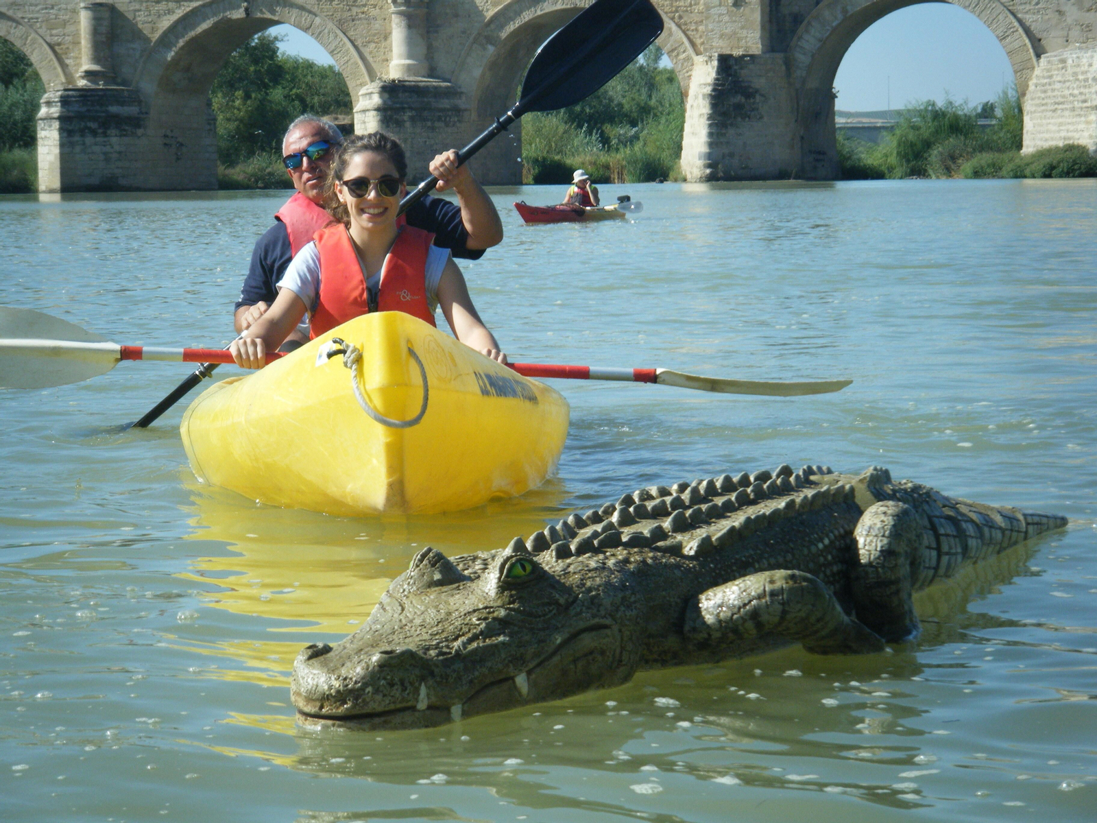Participantes de la última edición de la Ruta del Caimán en kayak de Córdoba.