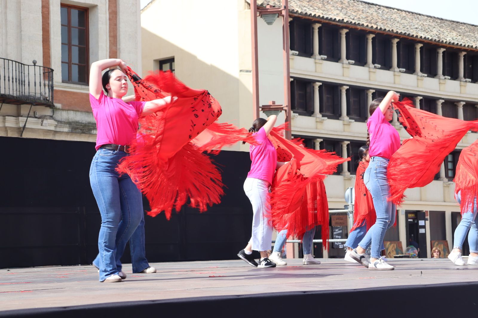 'Flashmob' en La Corredera por el Día Internacional de la Danza