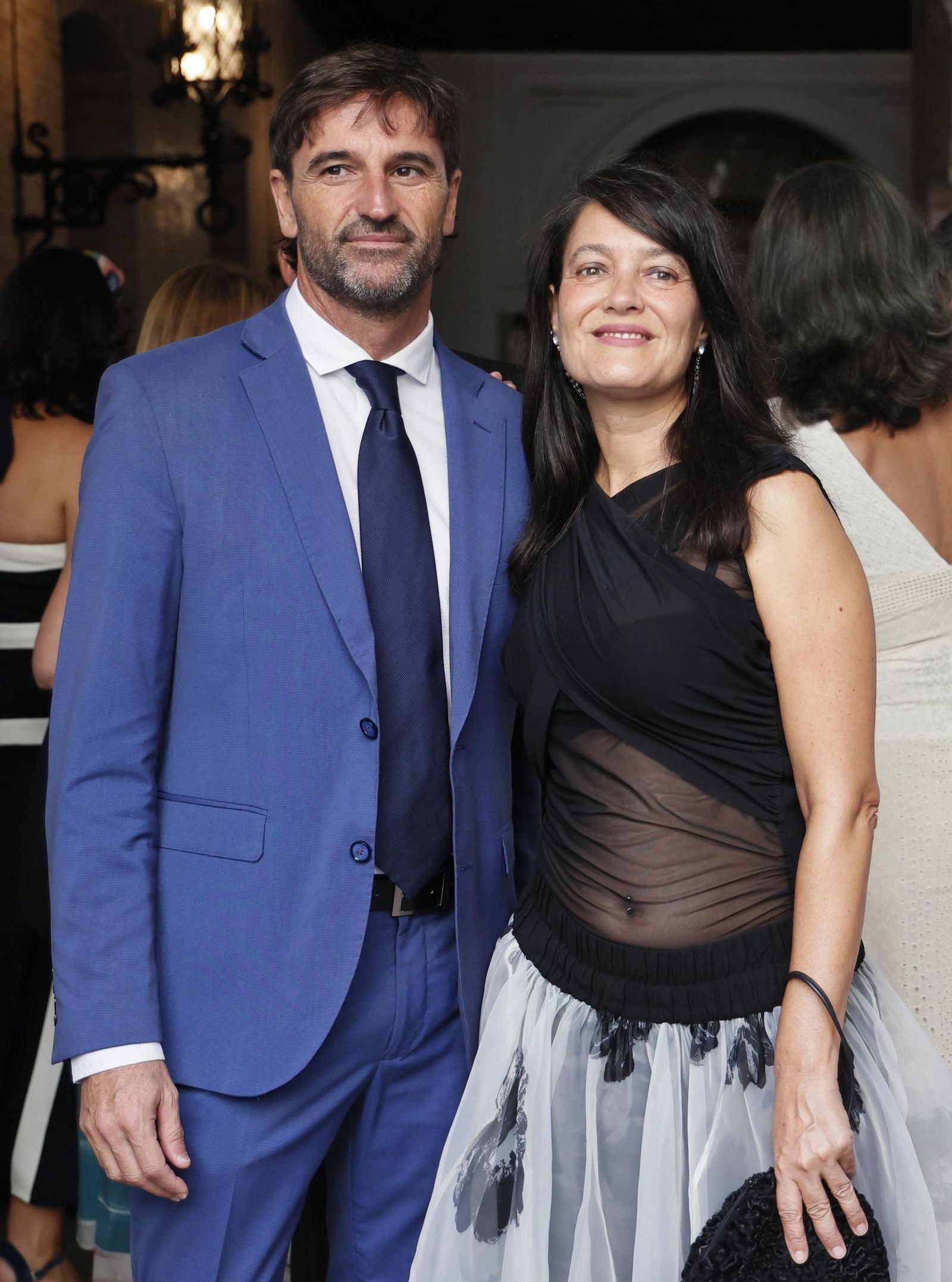 Antonio Muñoz celebra su boda en el Palacio de la Motilla